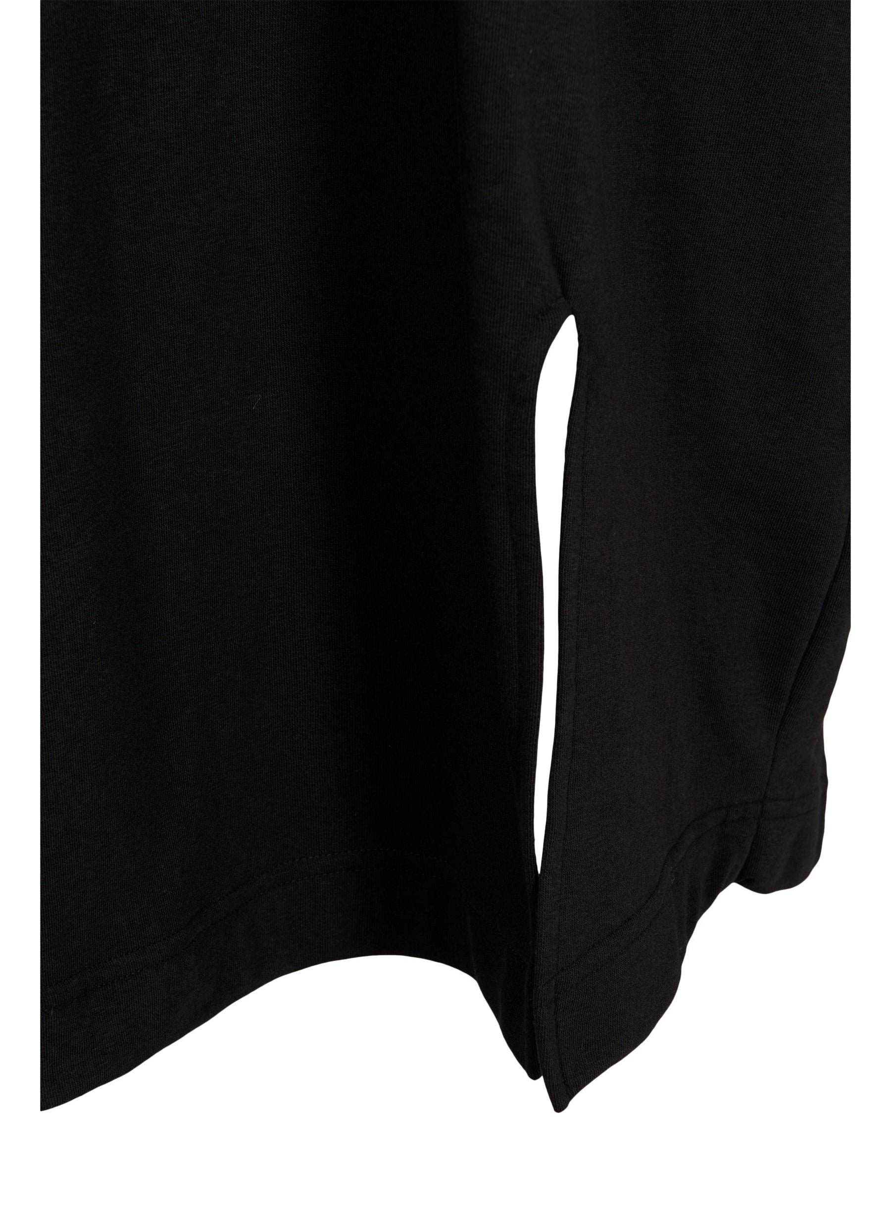 Zizzi Sia Sweater Dress in Black