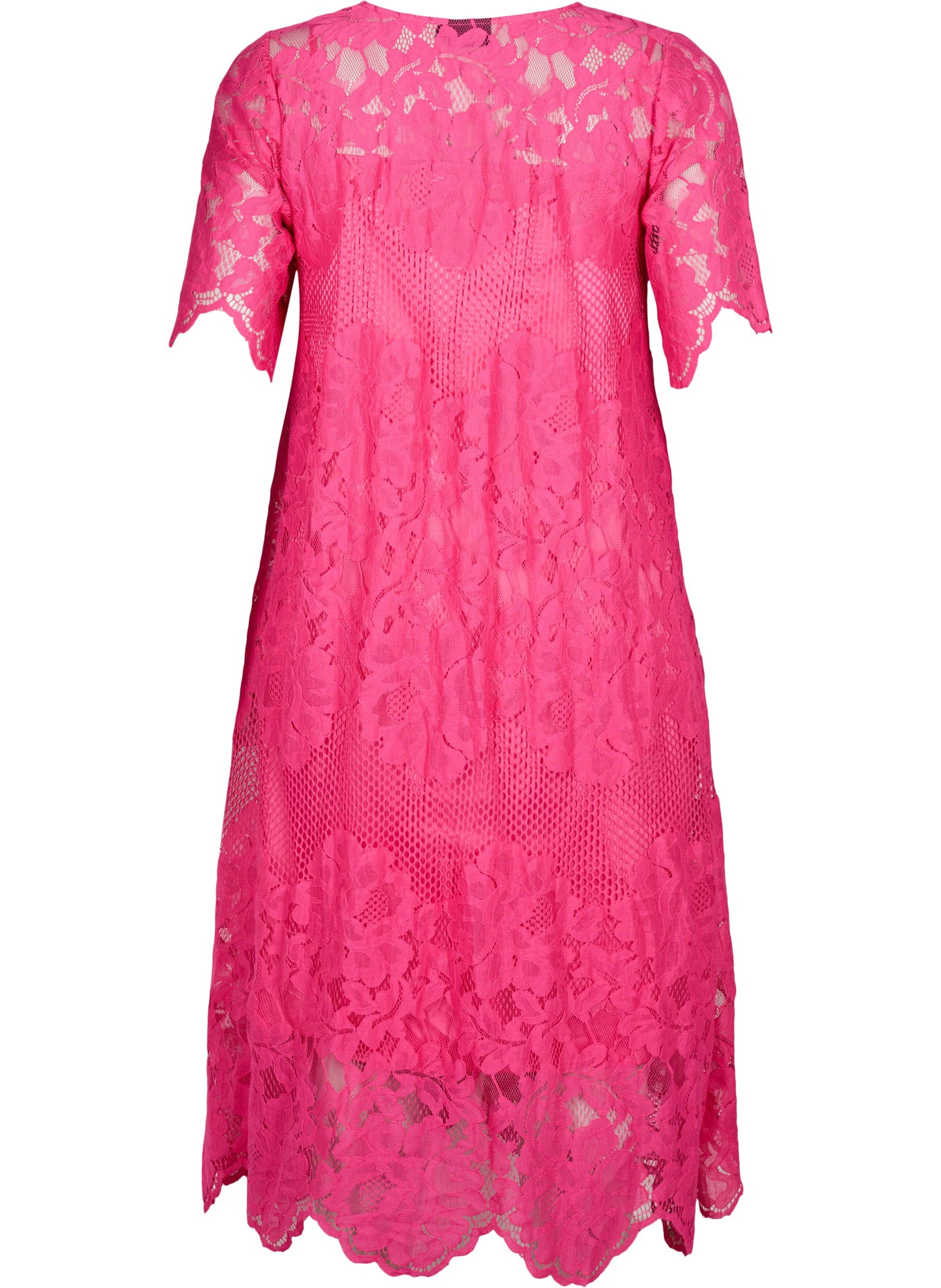 Zizzi Rilli Dress in Pink