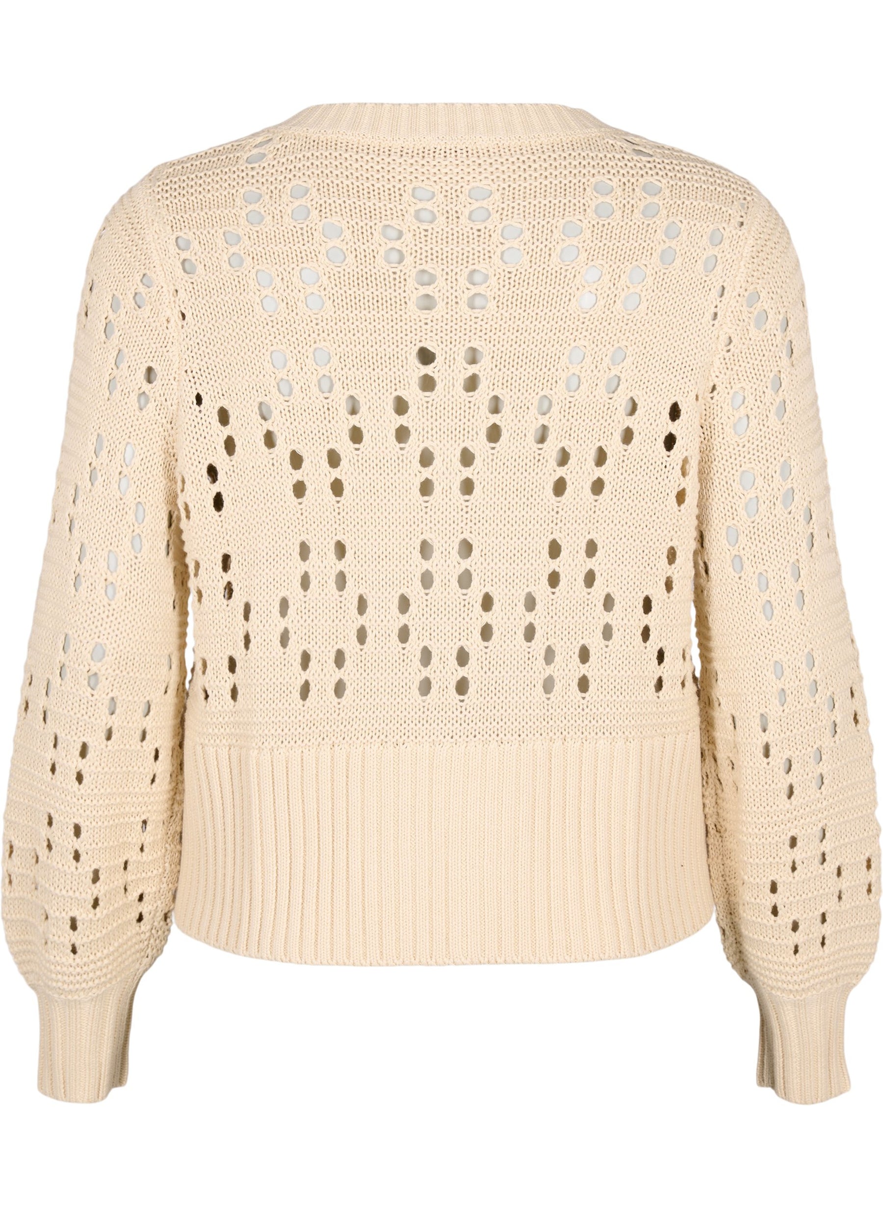 Zizzi Daisy Cardigan in Beige