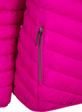 Zizzi Sally Lightweight Jacket in Fuchsia