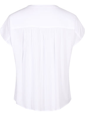 Zizzi Elna Blouse in White