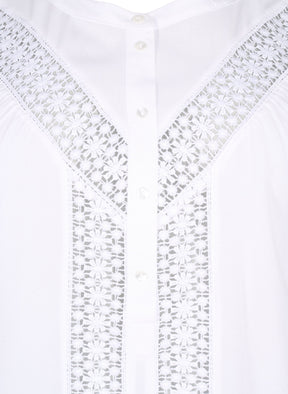 Zizzi Elna Blouse in White