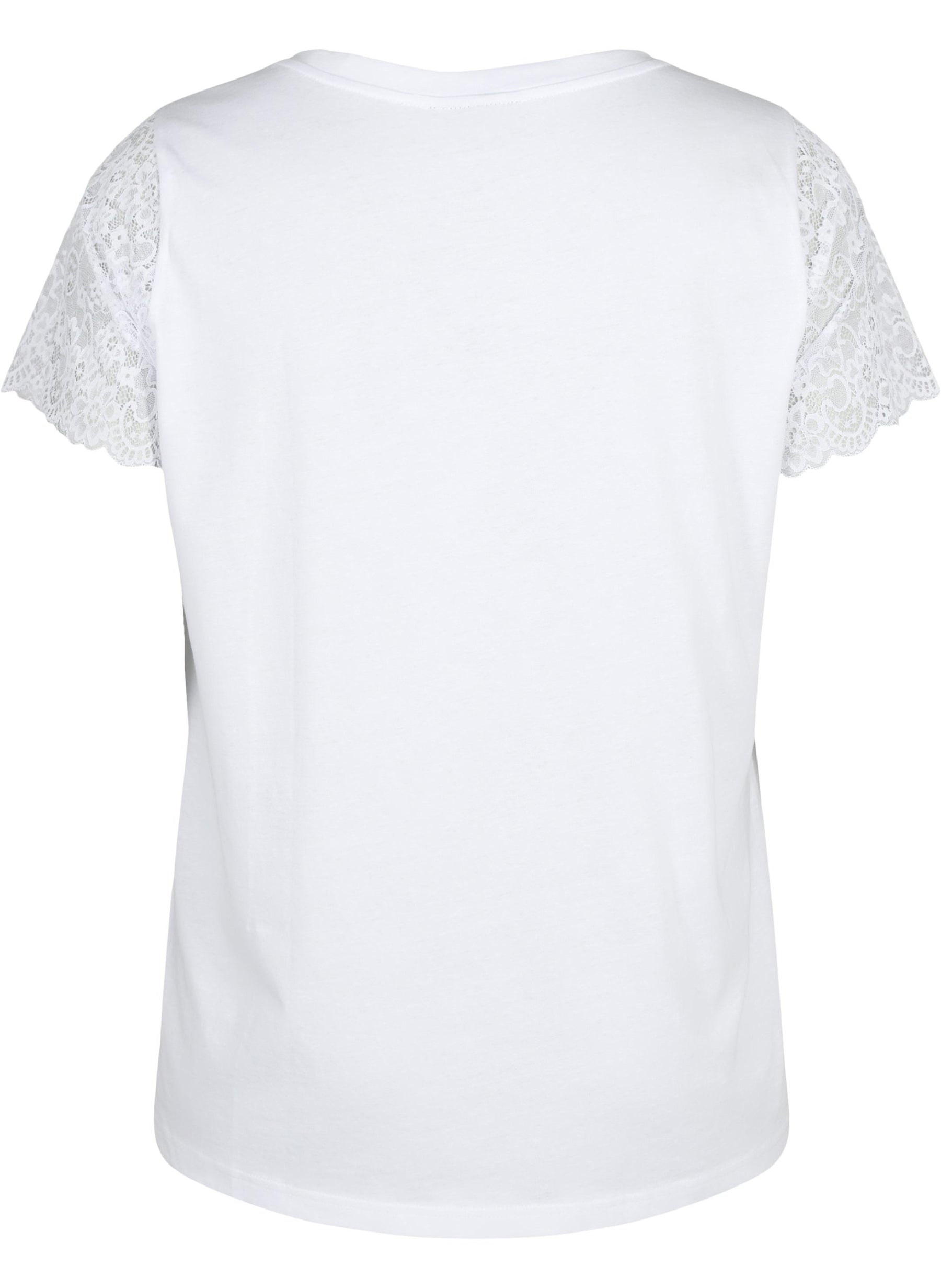 Zizzi Brynn T-Shirt in White