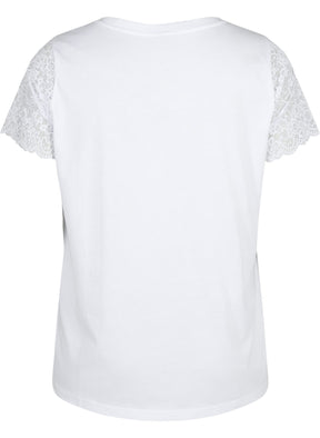 Zizzi Brynn T-Shirt in White