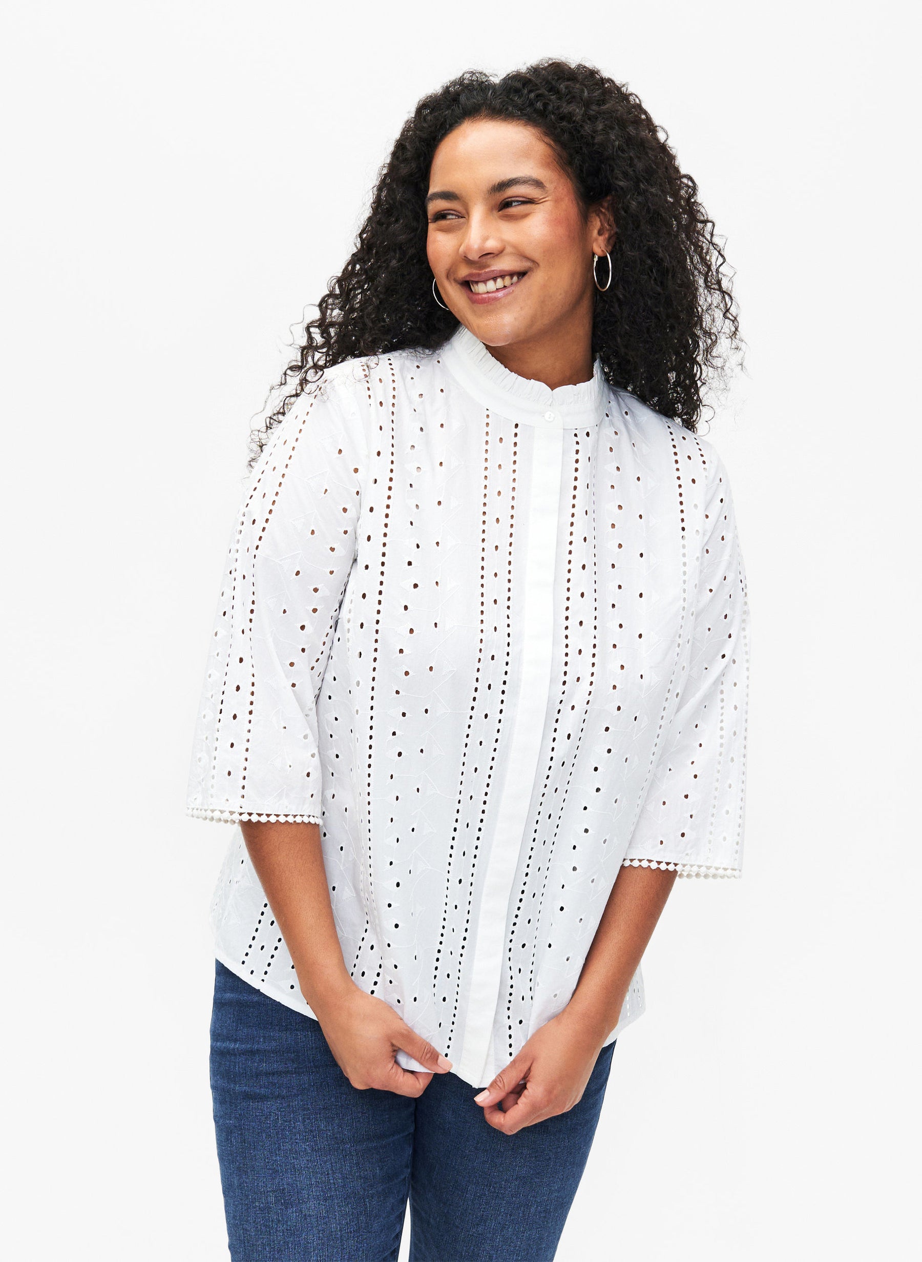 Zizzi Tolan White Shirt