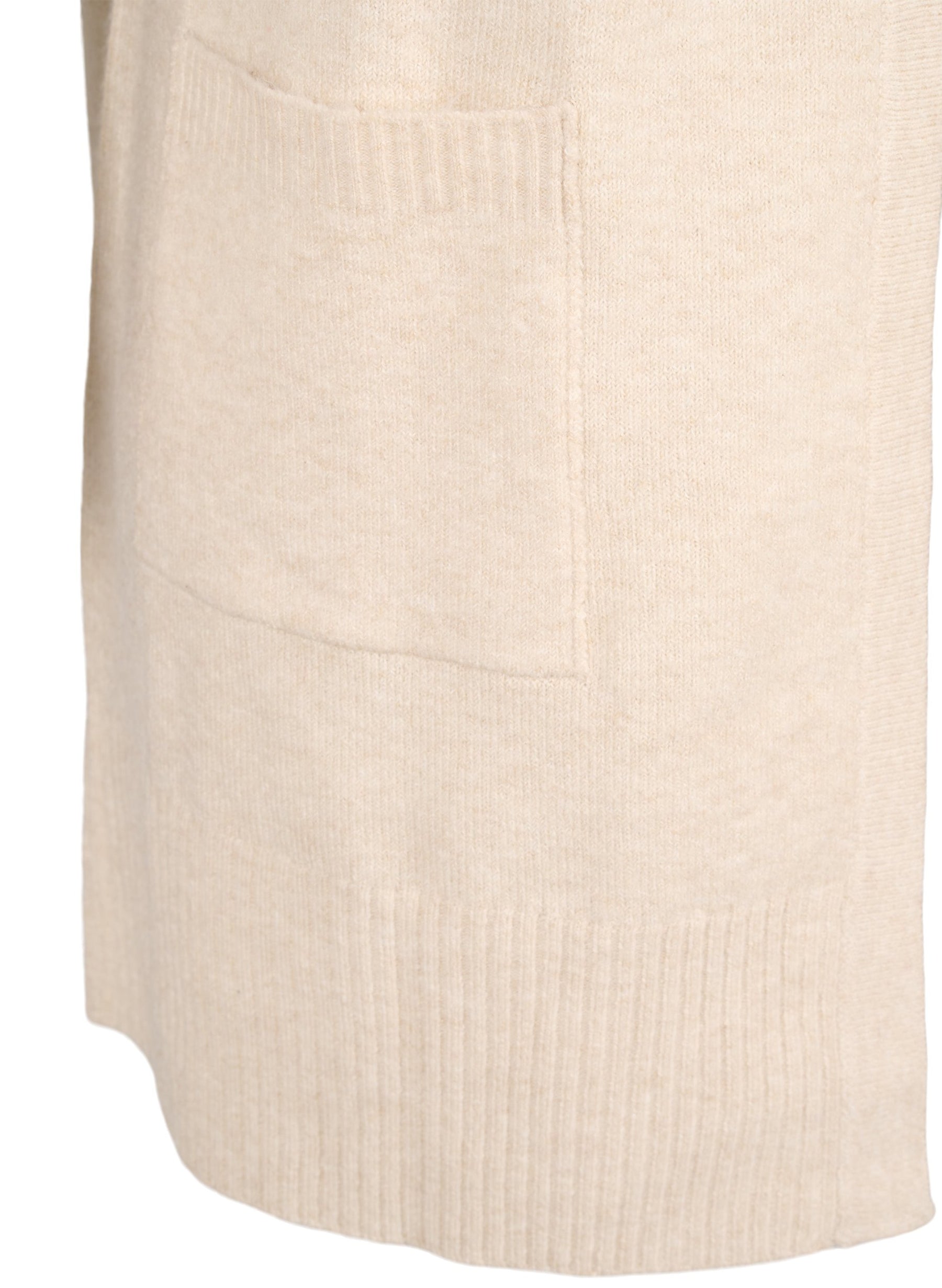 Zizzi Sunny Cardigan in Beige