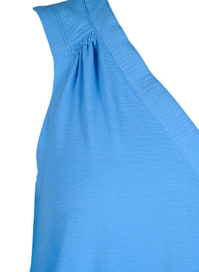 Zizzi Fiffa Sleeveless Top in Blue