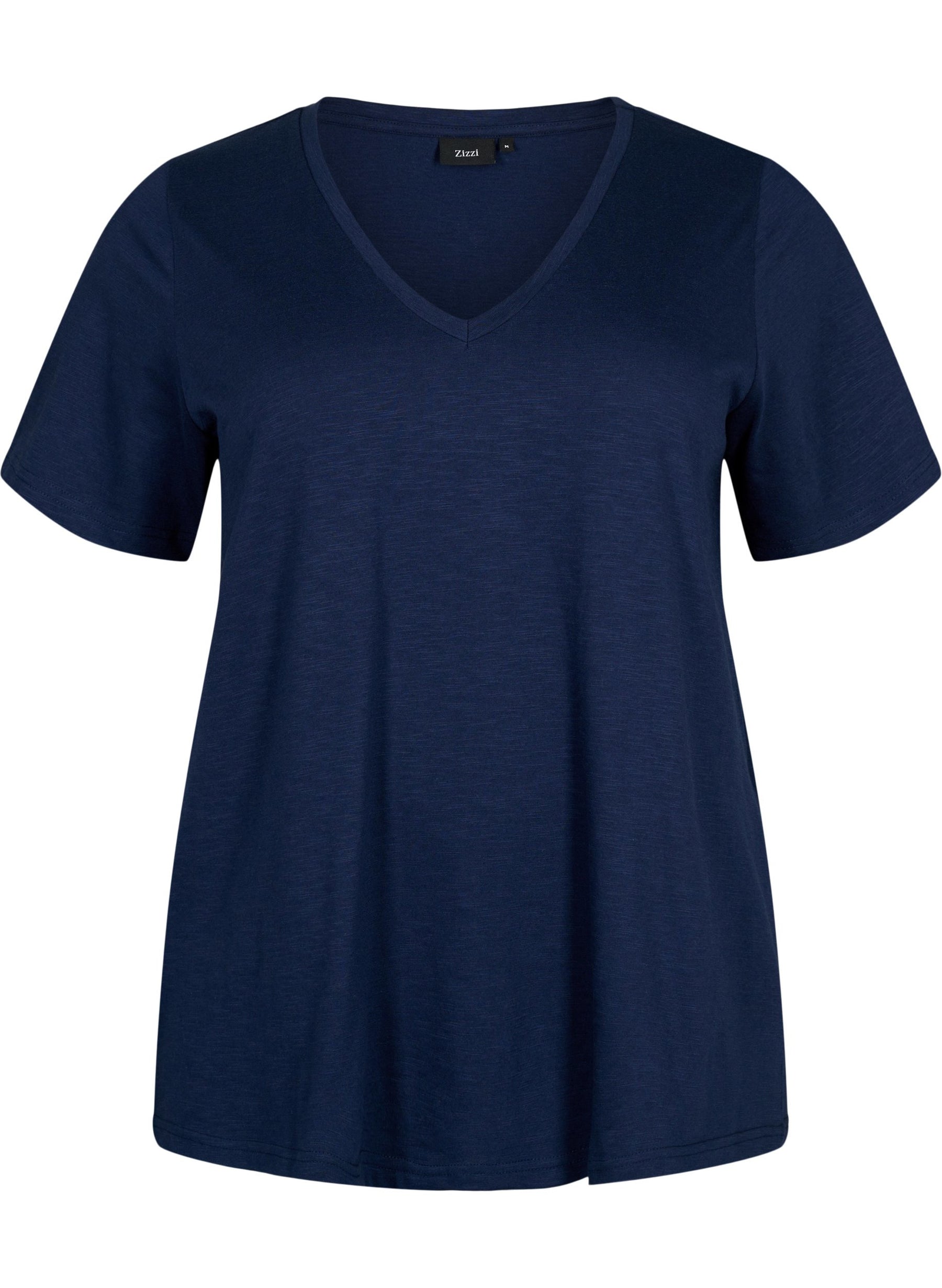 Zizzi Brea T-Shirt in Navy