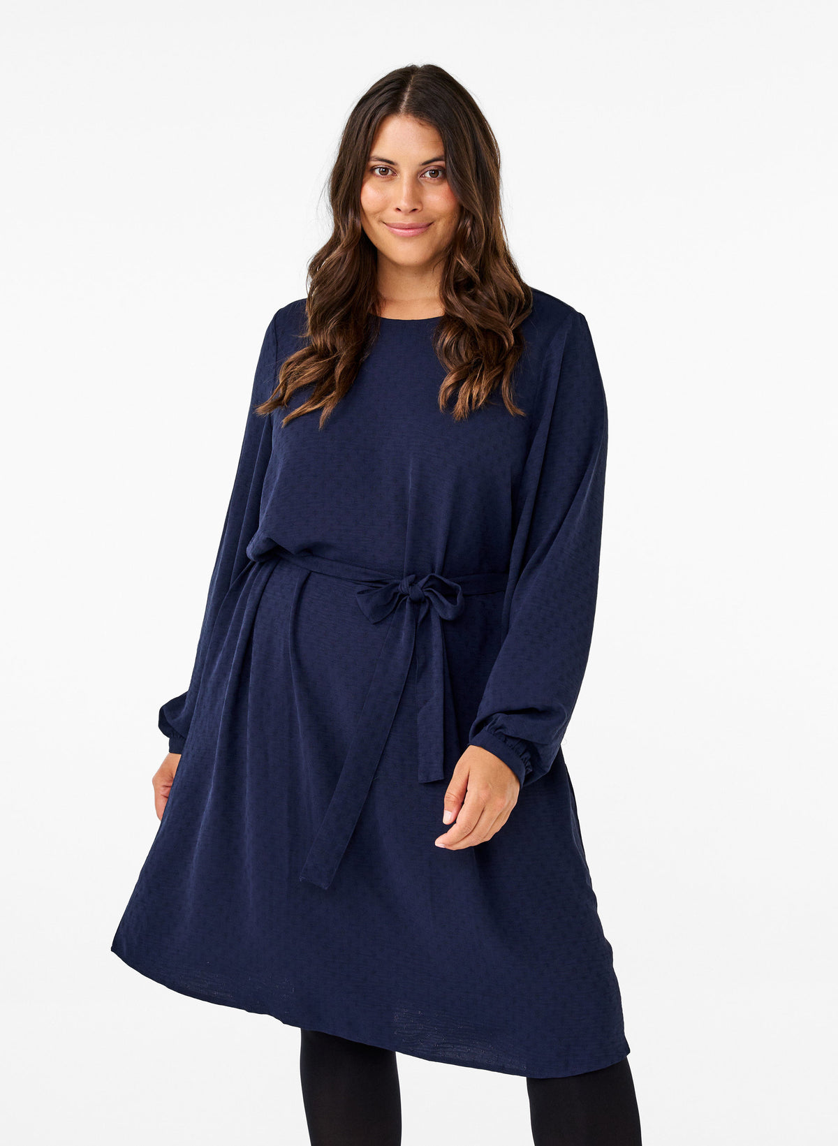 Zizzi Filukka Dress in Navy