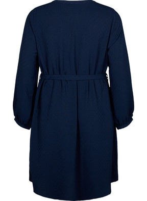 Zizzi Filukka Dress in Navy