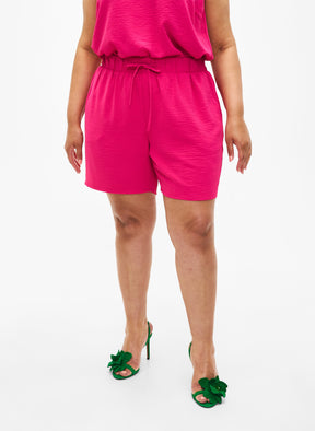 Zizzi Fikka Shorts in Pink