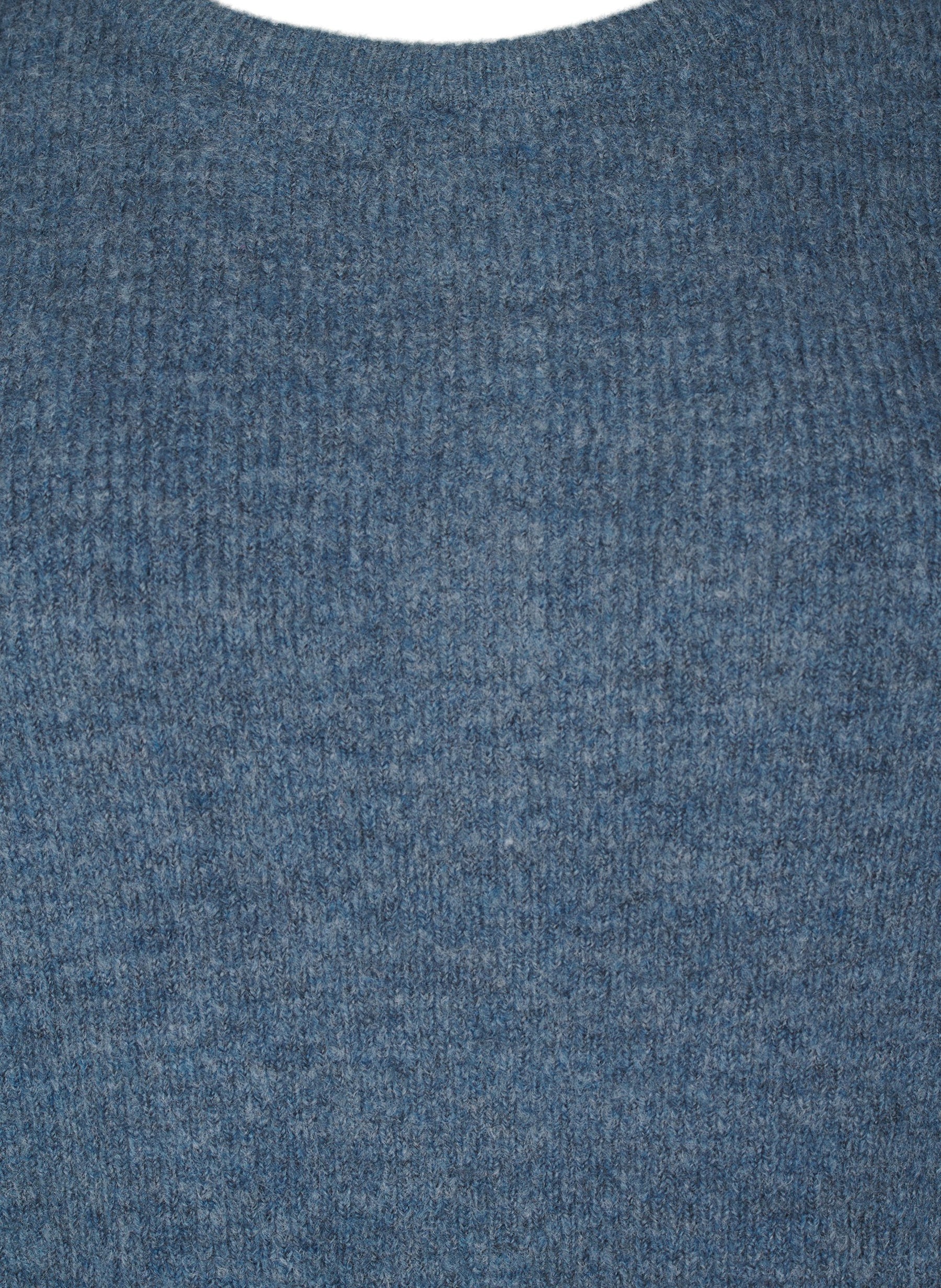 Zizzi Maya Knit Jumper in Blue