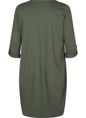 Zizzi Anita Dress in Green