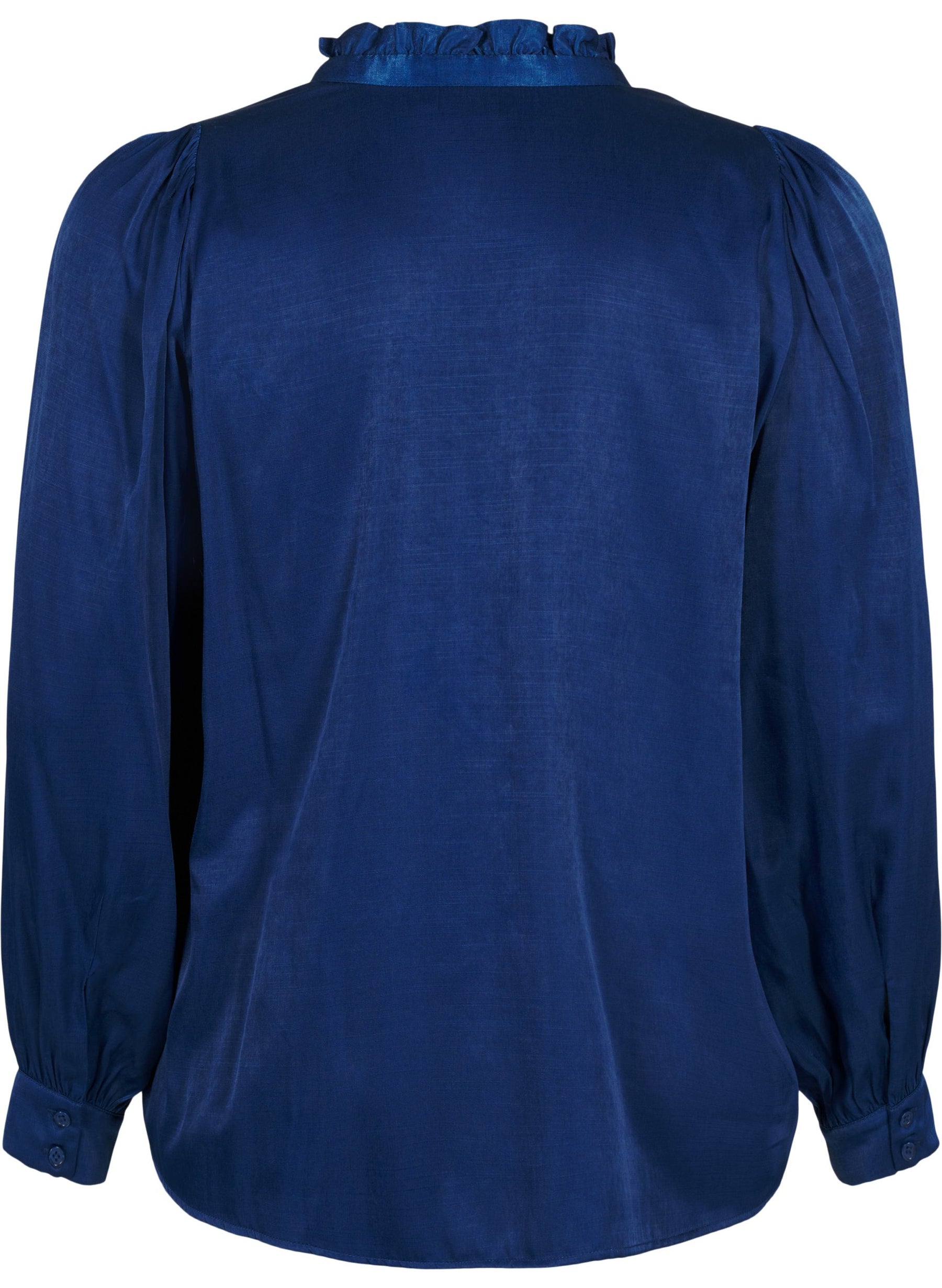 Zizzi Mallica Blouse in Blue