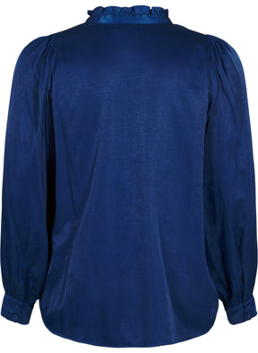 Zizzi Mallica Blouse in Blue