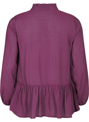 Zizzi Talua Blouse in Purple