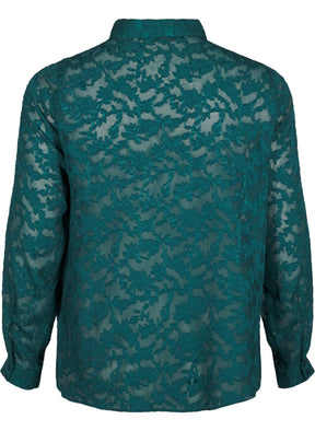 Zizzi Denita Shirt in Green