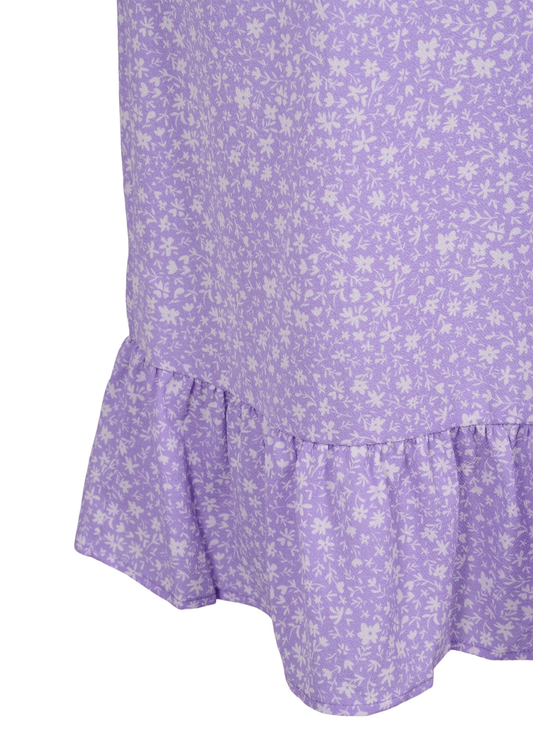 Zizzi Tuilip Wrap Lilac Dress