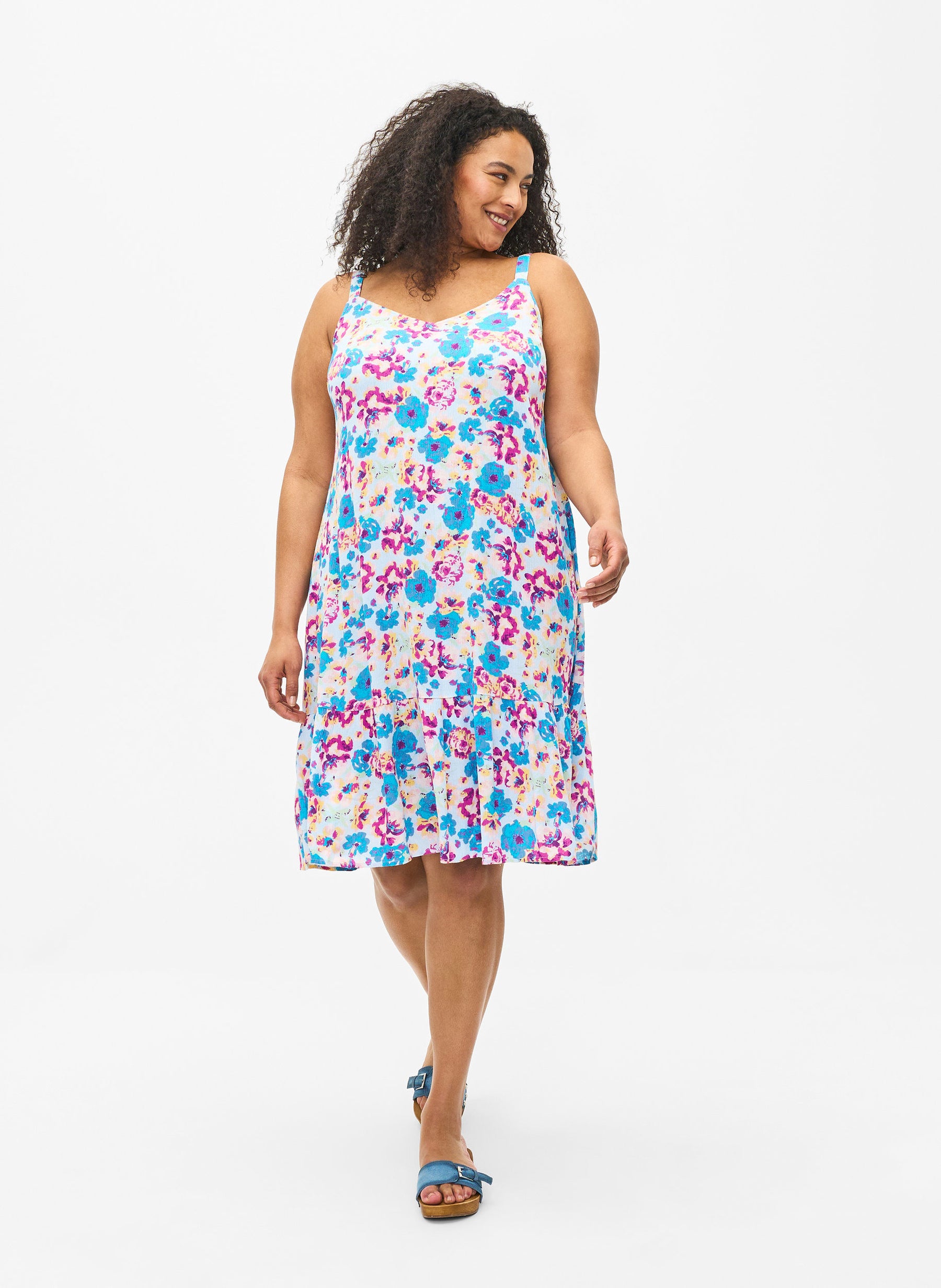 Zizzi Wisma Floral Dress