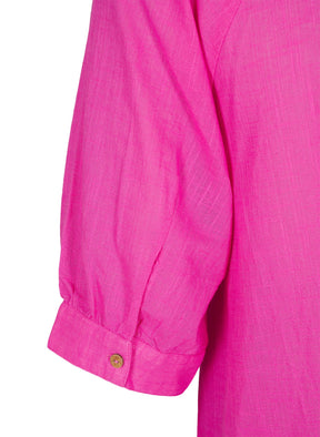 Zizzi Anna Tunic in Pink