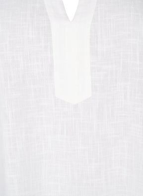 Zizzi Anna Tunic in White
