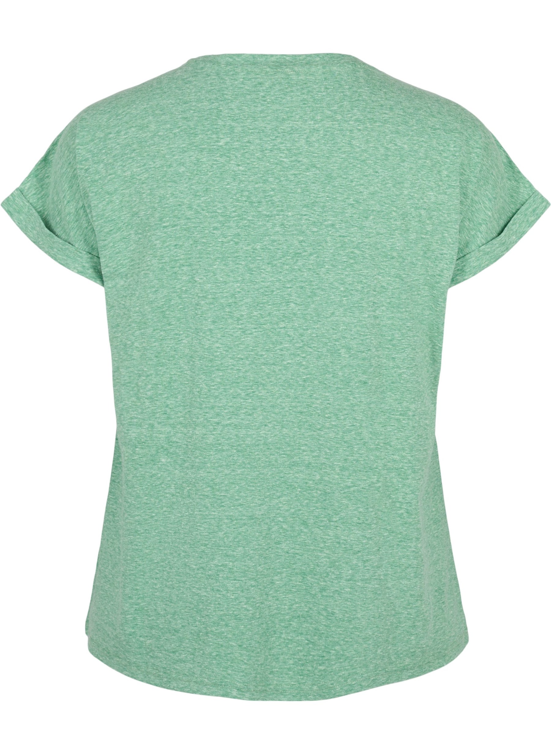 Zizzi Ava T-Shirt in Green