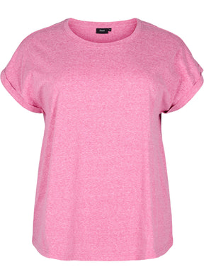 Zizzi Ava T-Shirt in Pink