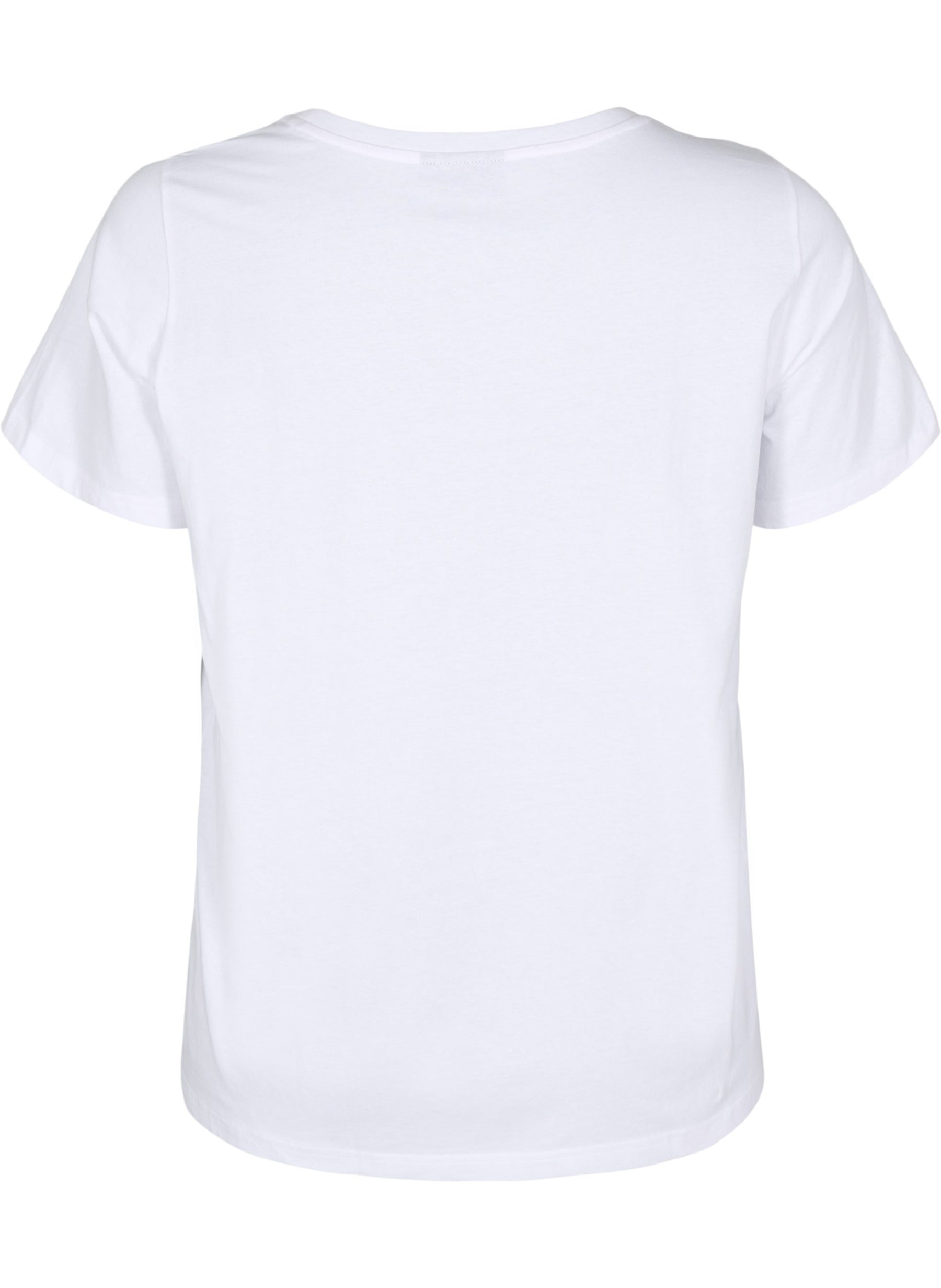 Zizzi Elin T-Shirt in White