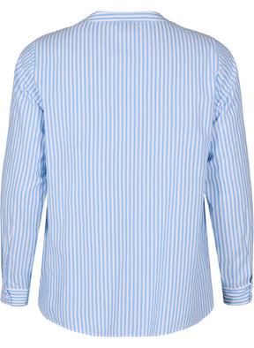 Zizzi Fia Blouse in Blue