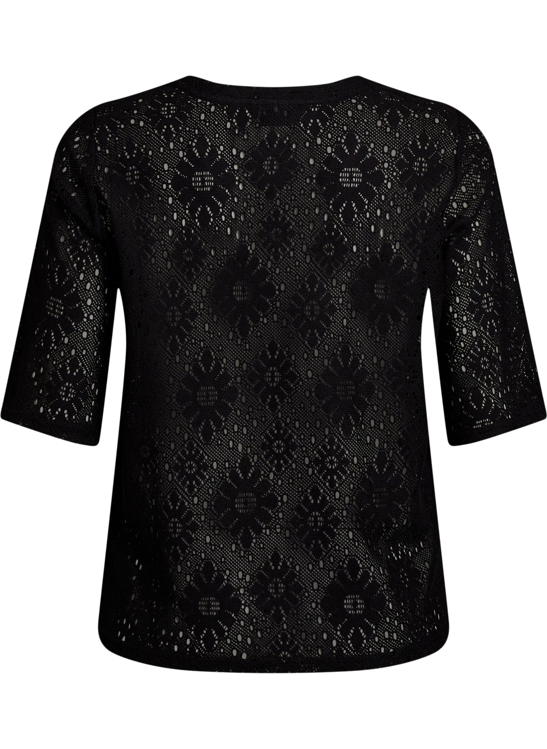 Zizzi Hitta Blouse in Black