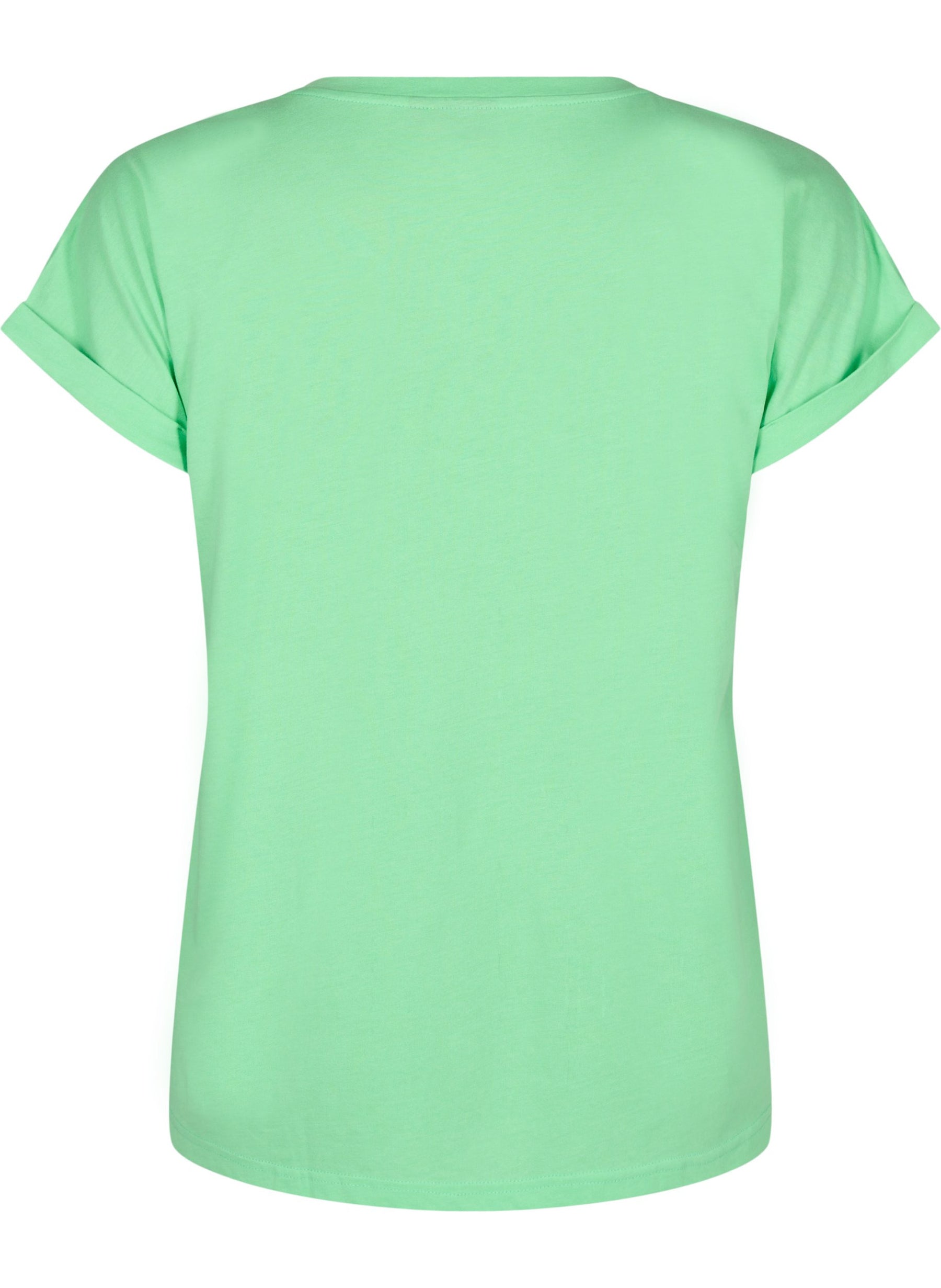 Zizzi Katja T-Shirt in Green