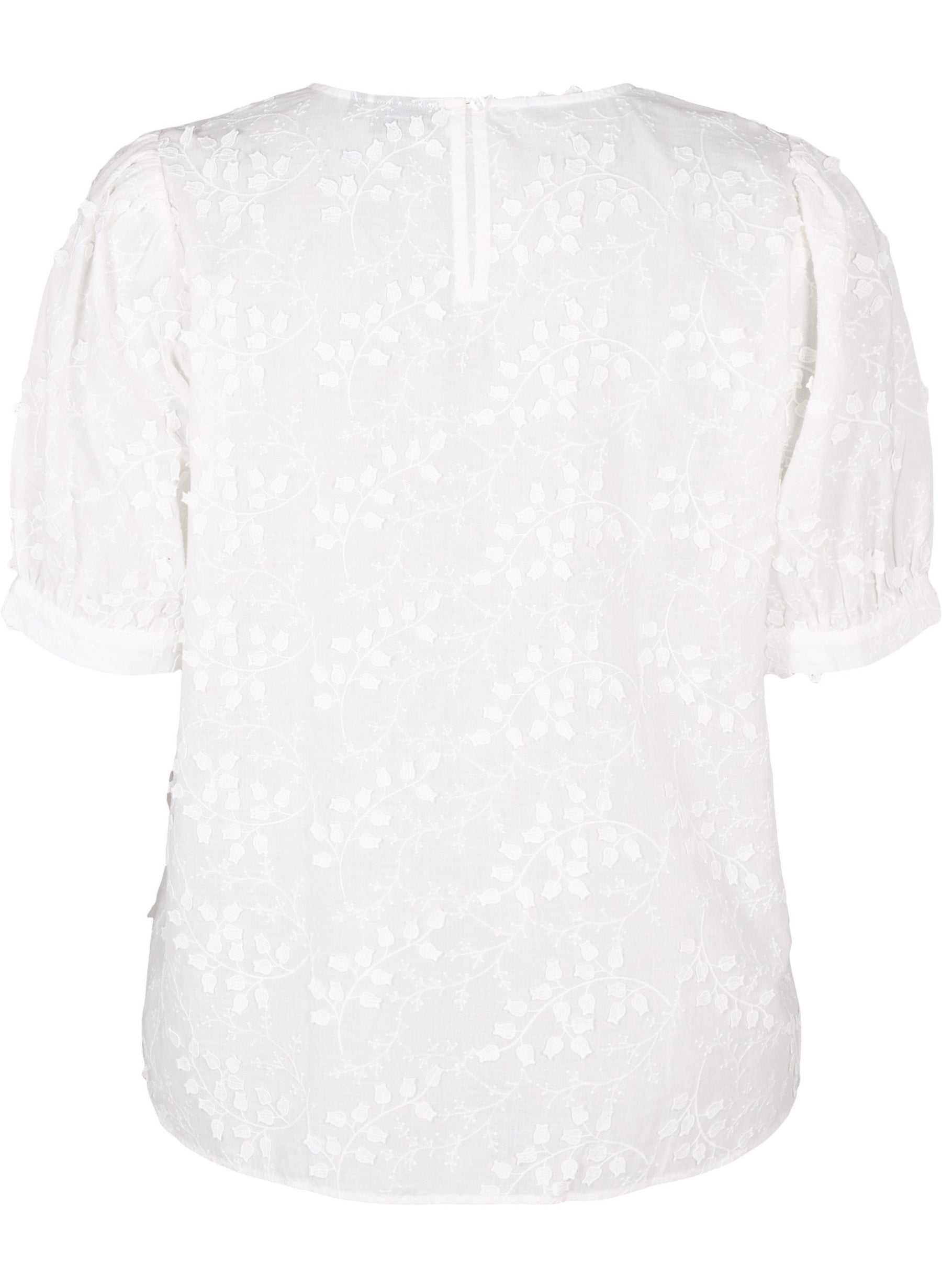 Zizzi Ricca Blouse in White