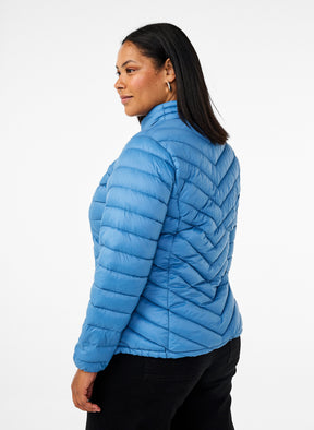 Zizzi Sally Jacket in Blue