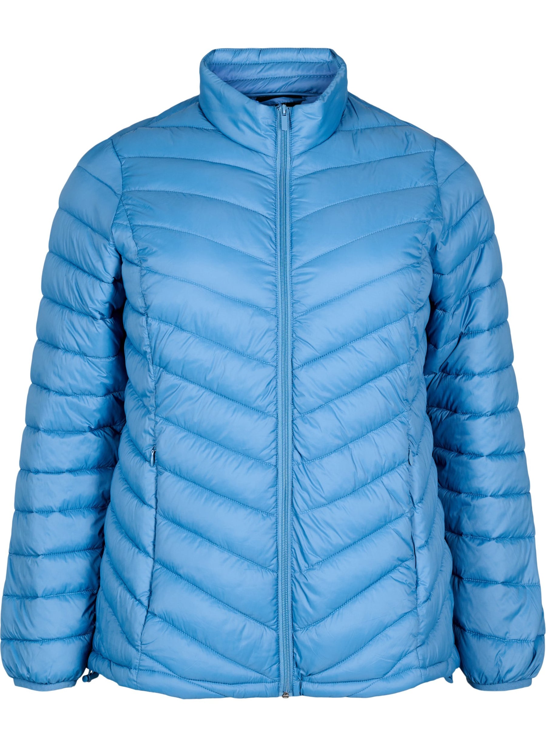 Zizzi Sally Jacket in Blue