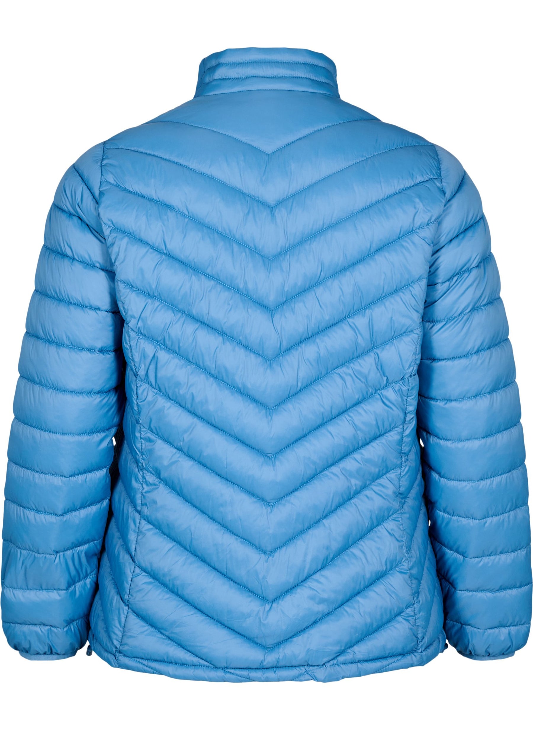 Zizzi Sally Jacket in Blue