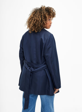 Zizzi Selin Jacket in Navy