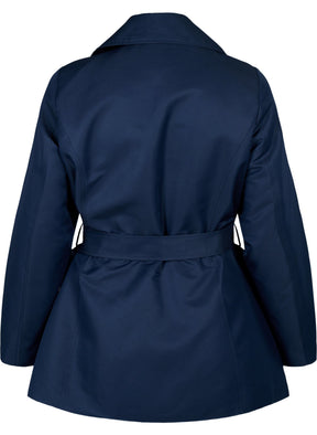 Zizzi Selin Jacket in Navy