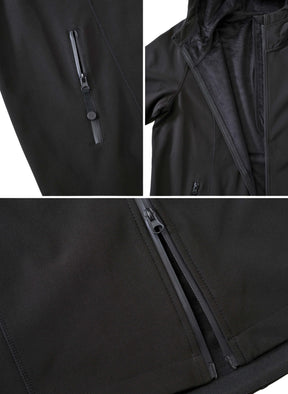 Zizzi Waterproof Jacket in Black