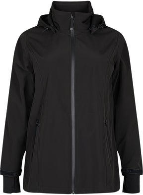 Zizzi Waterproof Jacket in Black