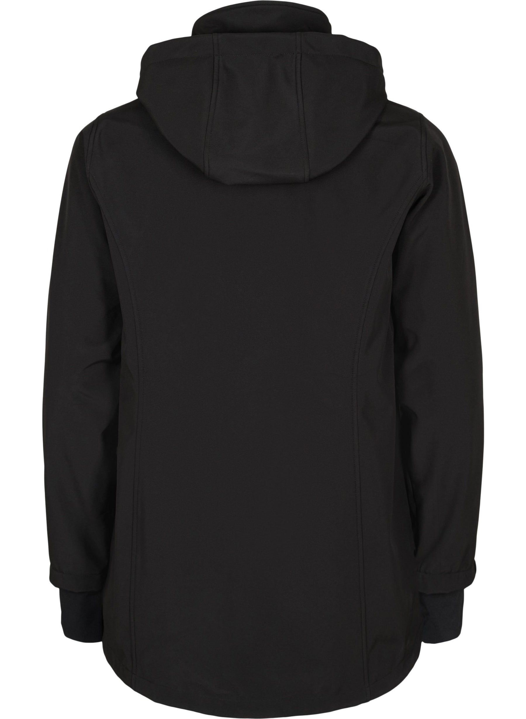 Zizzi Waterproof Jacket in Black