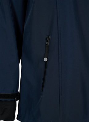 Zizzi Waterproof Jacket in Navy 