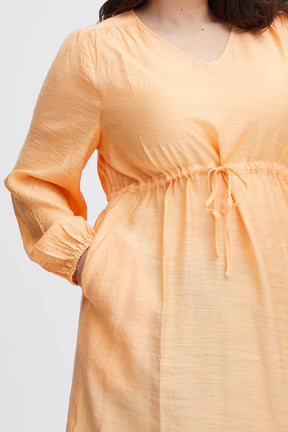 Simple Wish Ariana Apricot Dress