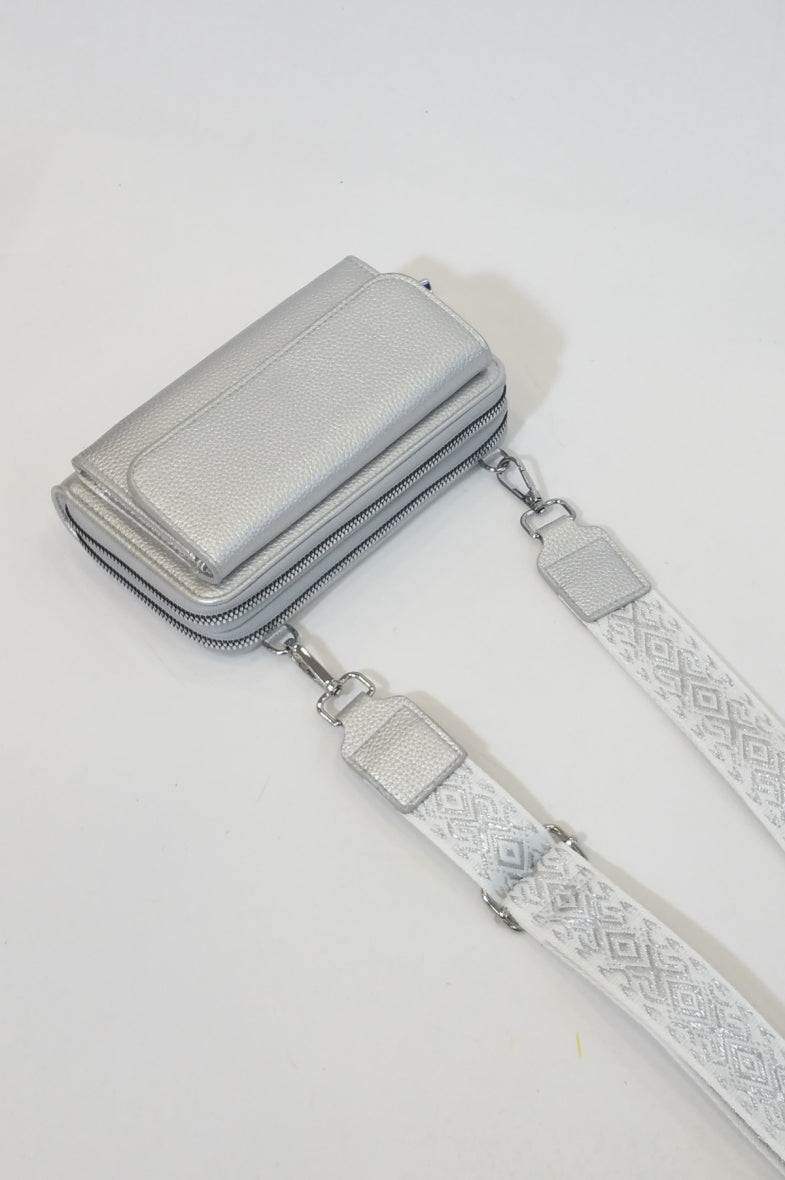 Tallulah Bag in Silver