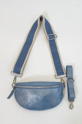 Sabrina Sparkle Cross Body Bag in Blue