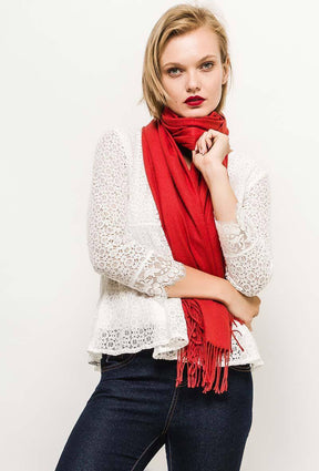 Kylee Scarf in Red