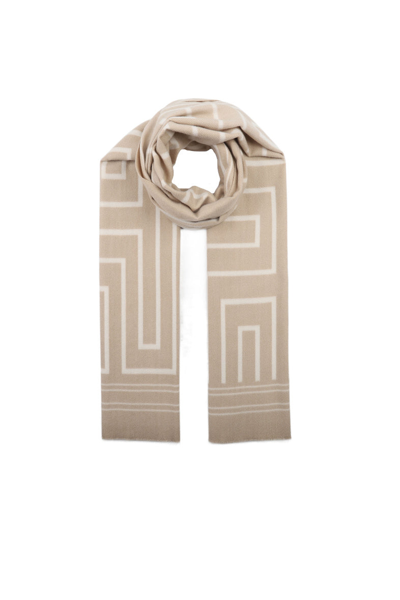 Rhianna Scarf in Taupe