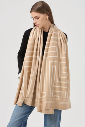 Rhianna Scarf in Taupe