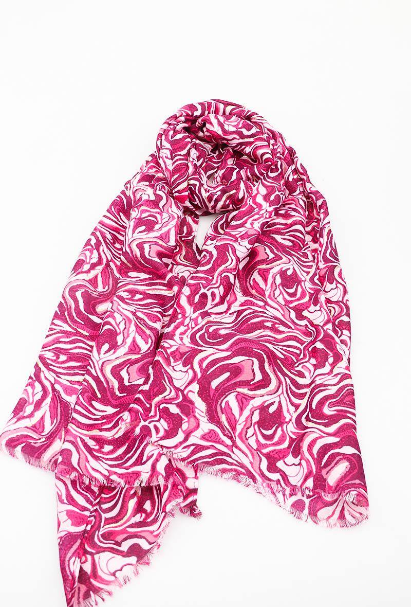 Riona Scarf in Pink