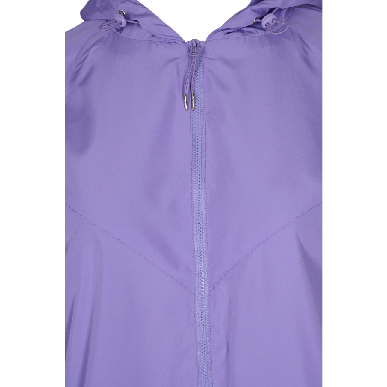 Zizzi Lightweight Jacket in Lilac - Wardrobe Plus