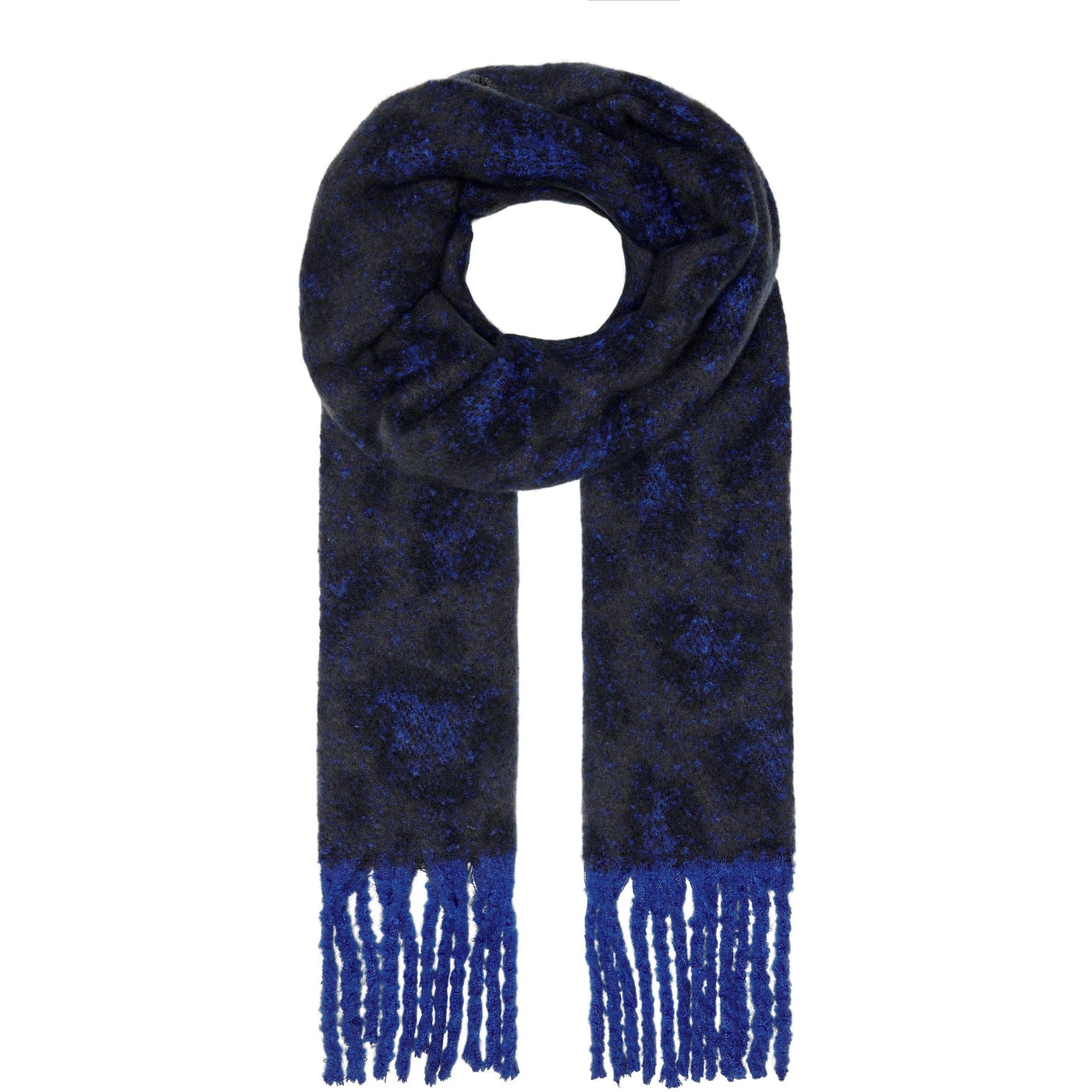 Only Sylvia Warm Scarf in Blue - Wardrobe Plus